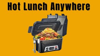 Cordless Electric Heated Lunch Box Food Warmer Anywhere