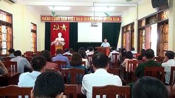 Lớp bồi dưỡng nghiệp vụ công tác Tuyên giáo năm 2022