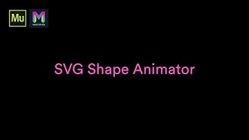 SVG Shape Animator Widget | Weekly Update | Adobe Muse CC | Muse For You