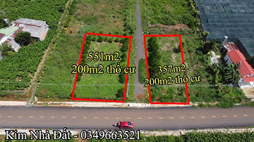 Nền biệt thự đẹp ngay khu dân cư, sẵn 200m2 thổ cư, mặt tiền hẻm 134 Phùng Hưng, Lộc Tiến, Bảo Lộc