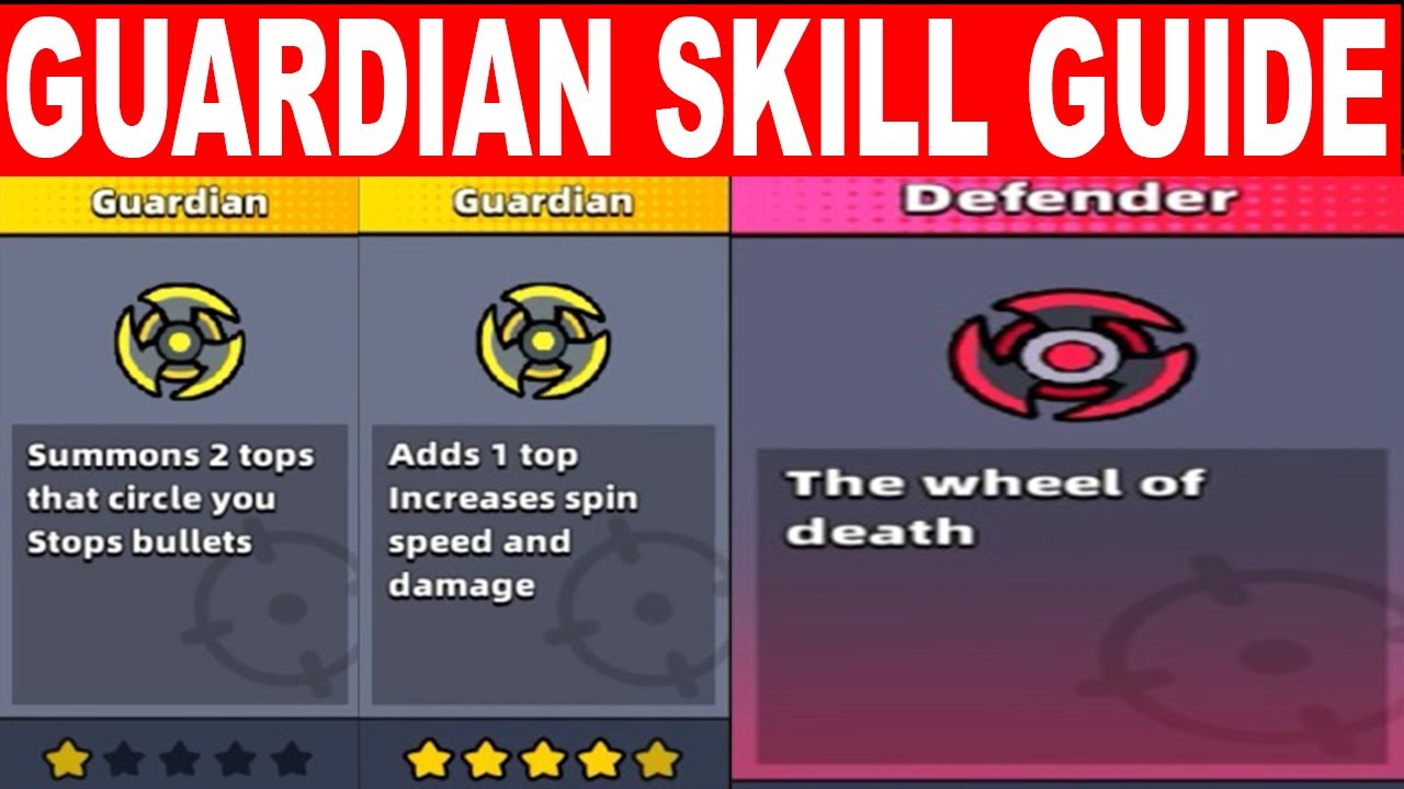 Survivor.io Guardian Skill Guide 1 to 5 Stars Damage Test Comparison with Defender Evo YouTube