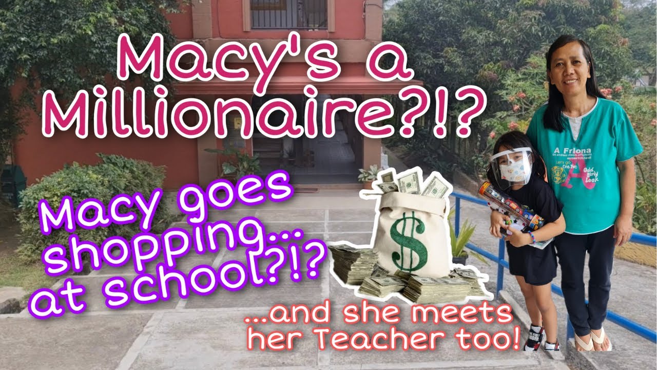 Macy's a Millionaire? Who knew. Come with us as she spends her millions