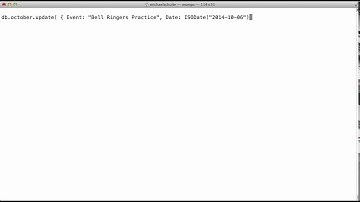 MongoDB Updating Records from the Shell