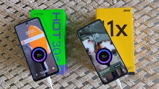 Realme 11x 5G vs Infinix Hot 30 5G Battery Drain & Charging Test