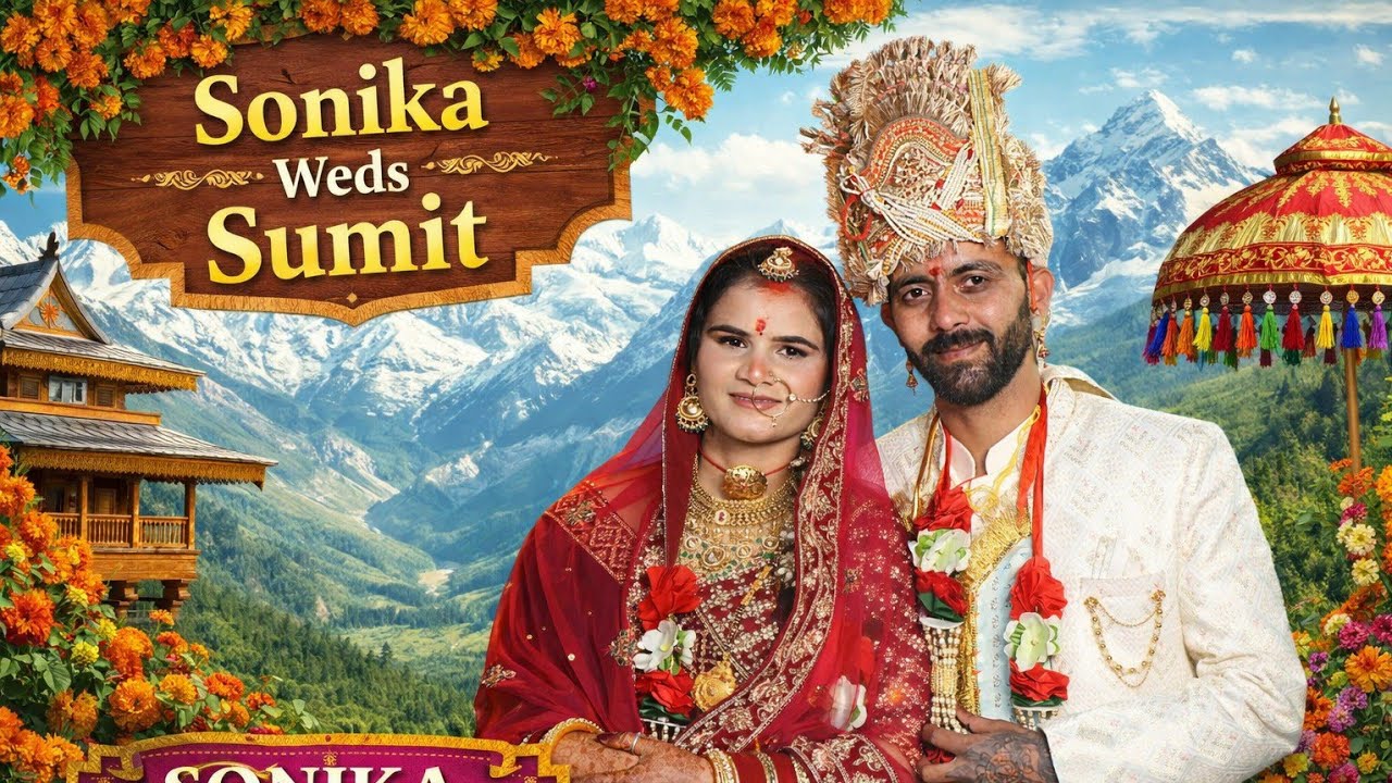 Sonika WEDs Sumit PART 1 | Traditional Himachali Wedding Highlights | Pahadi Shaadi