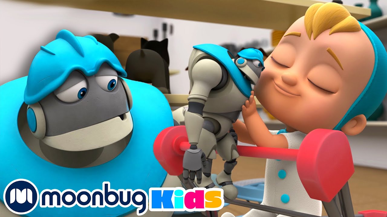 ⁣ОПАСНЫЕ игрушки !! - Уловки с роботами| Moonbug Kids на Русском | Мультики на Русском