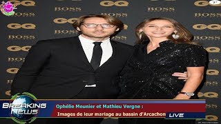 Ophélie Meunier et Mathieu Vergne :  Images de leur mariage au bassin d'Arcachon