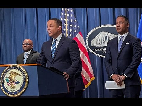 US DOJ Press Conference Live about Binance and Crypto Companies Enforcement