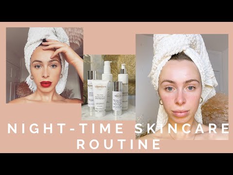 NIGHT-TIME SKINCARE ROUTINE • Using only 3 Alumier products!