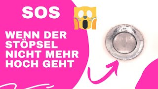 Waschbecken Stöpsel Stopfen Geht Nicht Mehr Hoch In 5 Minuten Kannst Du Das Problem Selbst Lösen