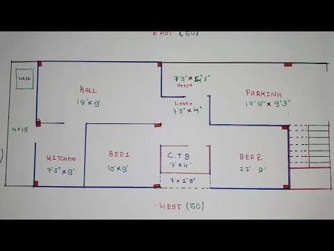 20  50 South  Face  house  plan  YouTube