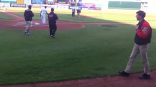 LI Ducks 5/15/13: first pitch