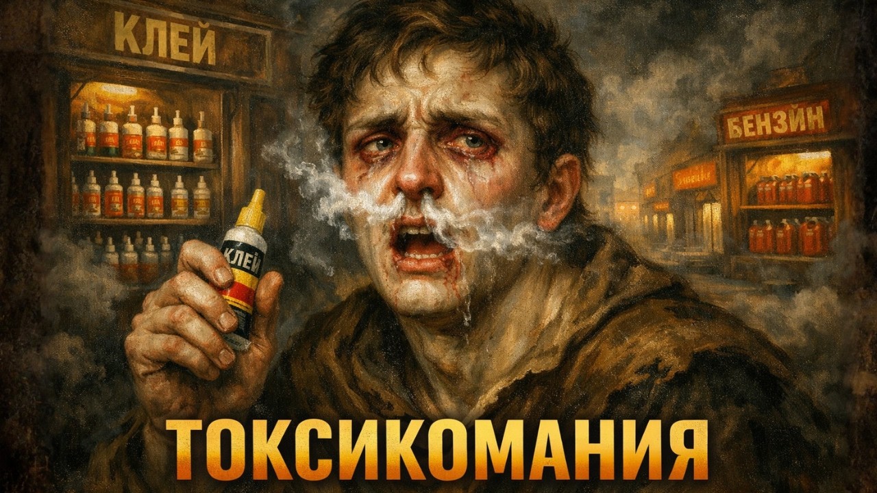 Полная история ТОКСИКОМАНИИ: как клей и бензин из магазина стали оружием | История для сна