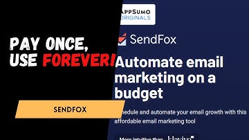 SendFox Review 🔥 Affordable Email Marketing Tool for Content Creators (Lifetime Deal)
