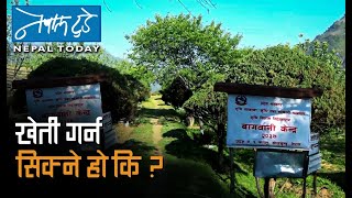 सिक्ने हो की ?, खेती गर्न - Farming Training Center in Nepal | NEPAL TODAY