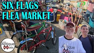 The Amazing Six Flags Flea Market 2026, We shopped until we dropped! #antique #vintage #adventure