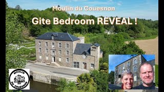 Moulin du Couesnon - The Gite Bedroom Reveal