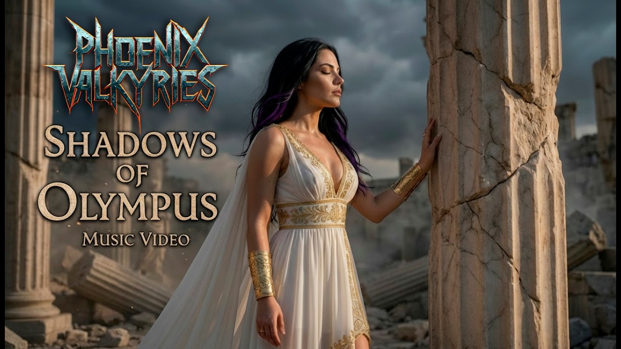 PHOENIX VALKYRIES "SHADOWS OF OLYMPUS " Power Metal | AI MUSIC VIDEO