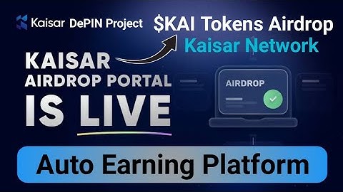 KAISAR Network 🛜 | New Depin Project ☺️ KAI TOKENS AIRDROP | 100% Free & Verified Project