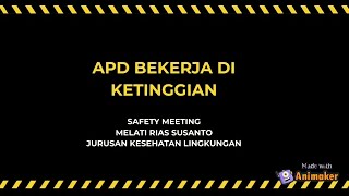 APD BEKERJA DI KETINGGIAN