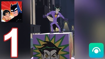 Justice League Action Run - Gameplay Walkthrough Part 1 - Chapter 1 (iOS, Android)