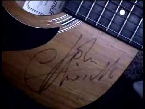 Classic Rock Riffs on my Autographed Acoustic