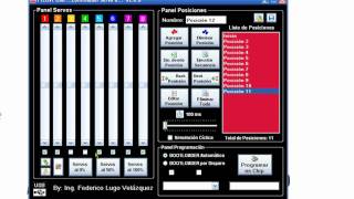 PIC18F2550: Controlador Servo 8 v2.0.0 USB
