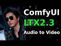 LTX2.3 Audio to Video Workflow - ComfyUI