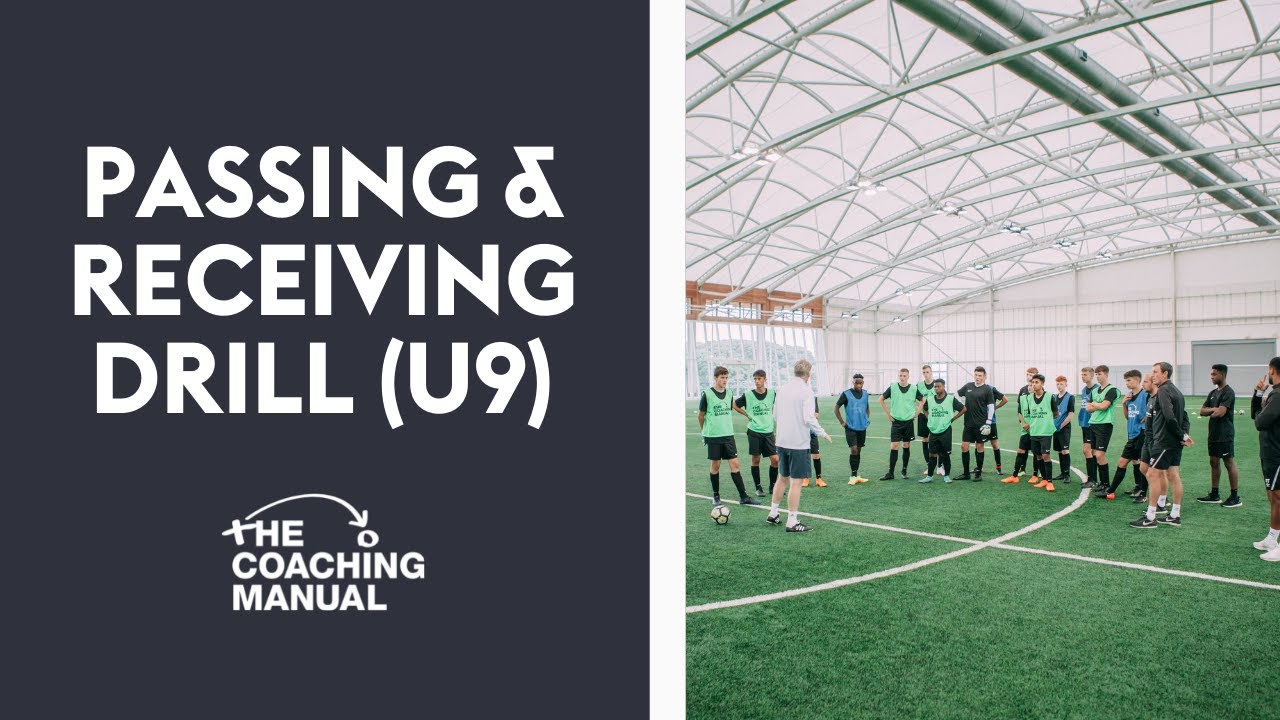 Passing and Receiving Drill (U9) ⚽️ YouTube