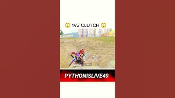 1V3 CLUTCH #bgmi #pubgmobile #shortsfeed #shorts #youtube #youtubeshorts #foryou #pubg #1v3