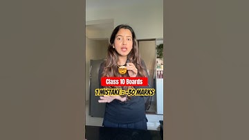 This 1 mistake will cost you 30 marks! 😡Class 10 | Last 2 months 🔥 #boardexams #cbse #studytips