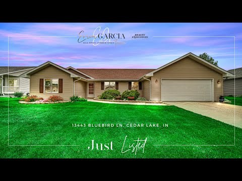 13443 Bluebird Ln, Cedar Lake, IN home video tour
