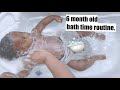 HOW I BATHE MY 6 MONTH OLD BABY: BATH ROUTINE (feat. PRIMO bathtub)| LEMOMLIFE™