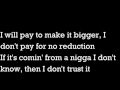 ASAP ROCKY Fucking Problem Lyrics Drake 2 Chainz Kendrick Lamar