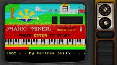 JimJim Retro Game Review 005 - Manic Miner - 8-bit Comparison