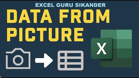 convert any image to excel data sheet from your mobile 07092022