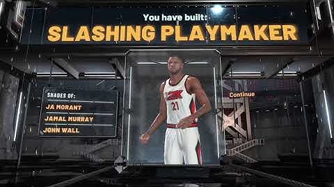 The New Two Way Slashing Playmaker in NBA 2k21...