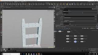 Houdini 17 Student Log | Procedural Modelling using History & Face ID's/Attributes