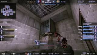 fnatic dennis usp ace vs. G2 esports - 14.5.2016 on cache