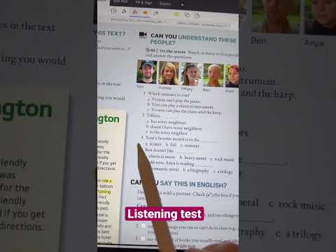 Listening test #shorts