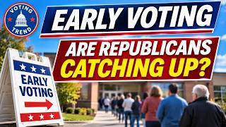 Republicans GAIN in Early Voting. But is it enough | 2026 Midterms