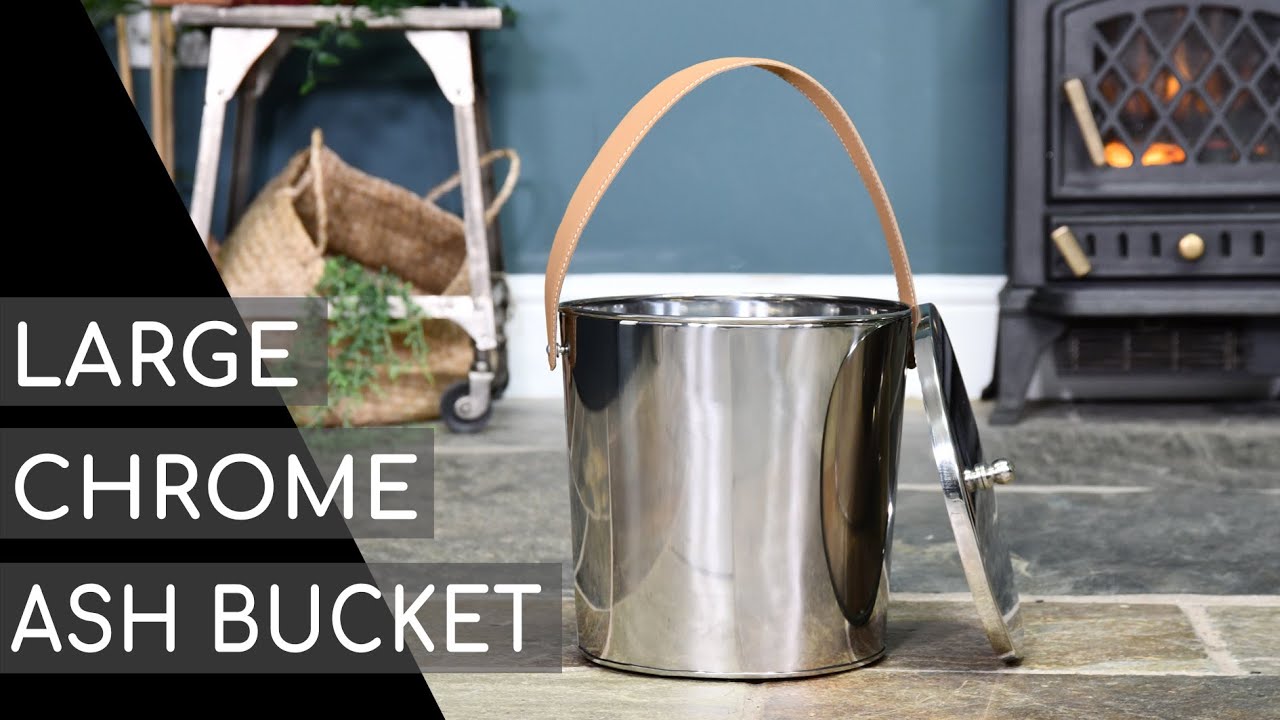 Modern Stainless Steel Ash Bucket YouTube