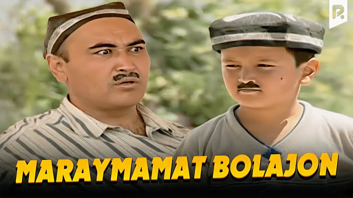 Qalpoq - Maraymamat bolajon (hajviy ko'rsatuv)