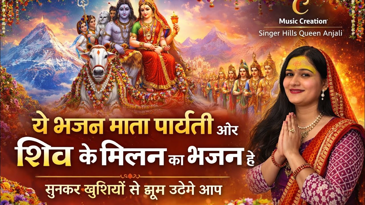 गौरा को बिहाने चले आज भोलेनाथ जी | Shivratri Special Bhajan 2026 | Hills Queen Anjali