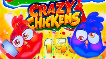 Crazy Chickens Double Pop Jackpots & Boosts slot machine bonus games! Illinois Bar Slots 🎰 Chicken🐓 
