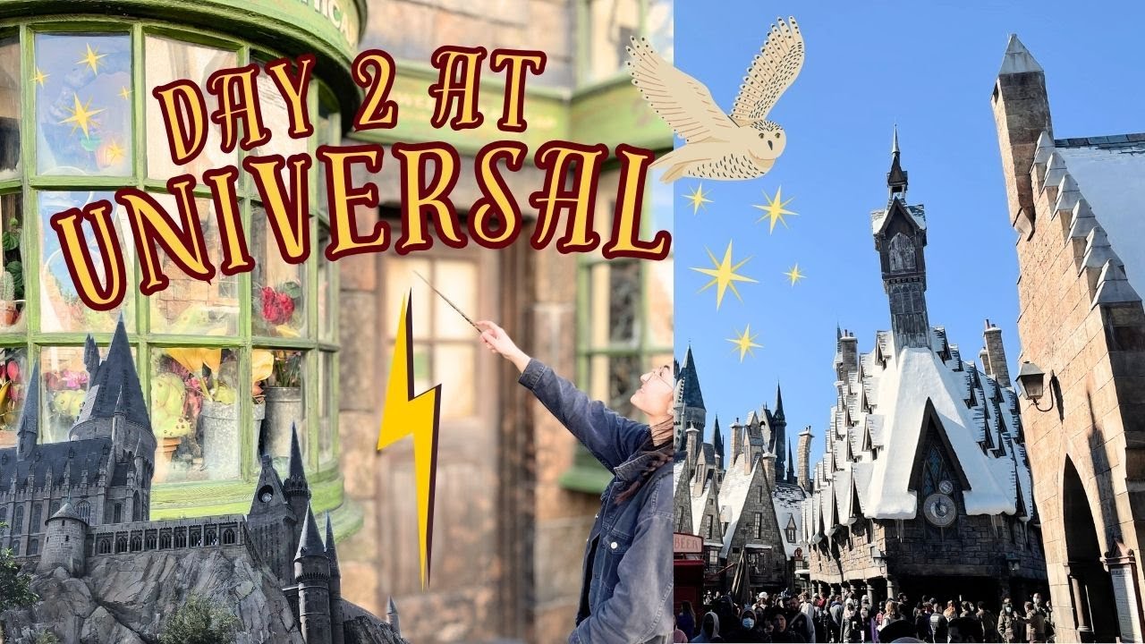UNIVERSAL ORLANDO DAY 2 VLOG 🎢✨ Bourne Stunt Show, Parades & Harry Potter