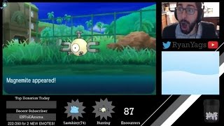 Shiny Magnetmite via SOS in Pokemon Sun and Moon on Pokemon Day!