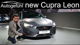 All-New Cupra Leon Premiere Exterior Interior Hatch e-Hybrid vs Sportstourer TSI