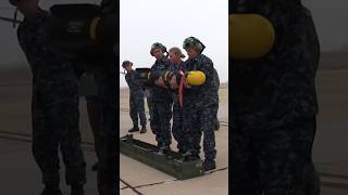 AGM-114 Hellfire Missile Loading Operations | MH-60R Seahawk