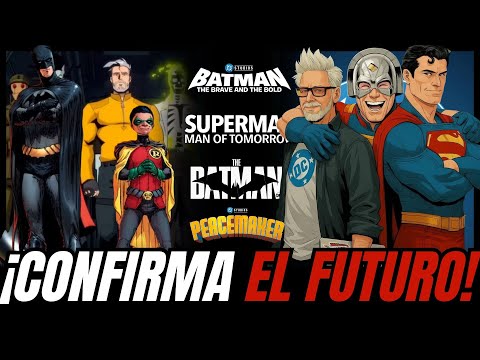 James Gunn reveals the future of the DCU: Batman, Superman, Peacemaker, and more